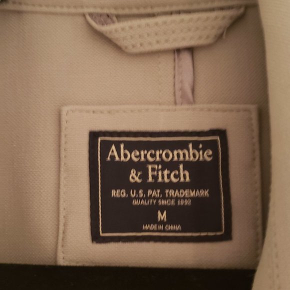 Abercrombie & Fitch Drapey Trench Coat in Mint - Picture 9 of 9